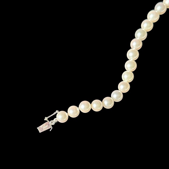 NEW Rio Pearl White South Seas Cultured Pearl Necklace with 14K Gold Clasp - Picture 7 of 11